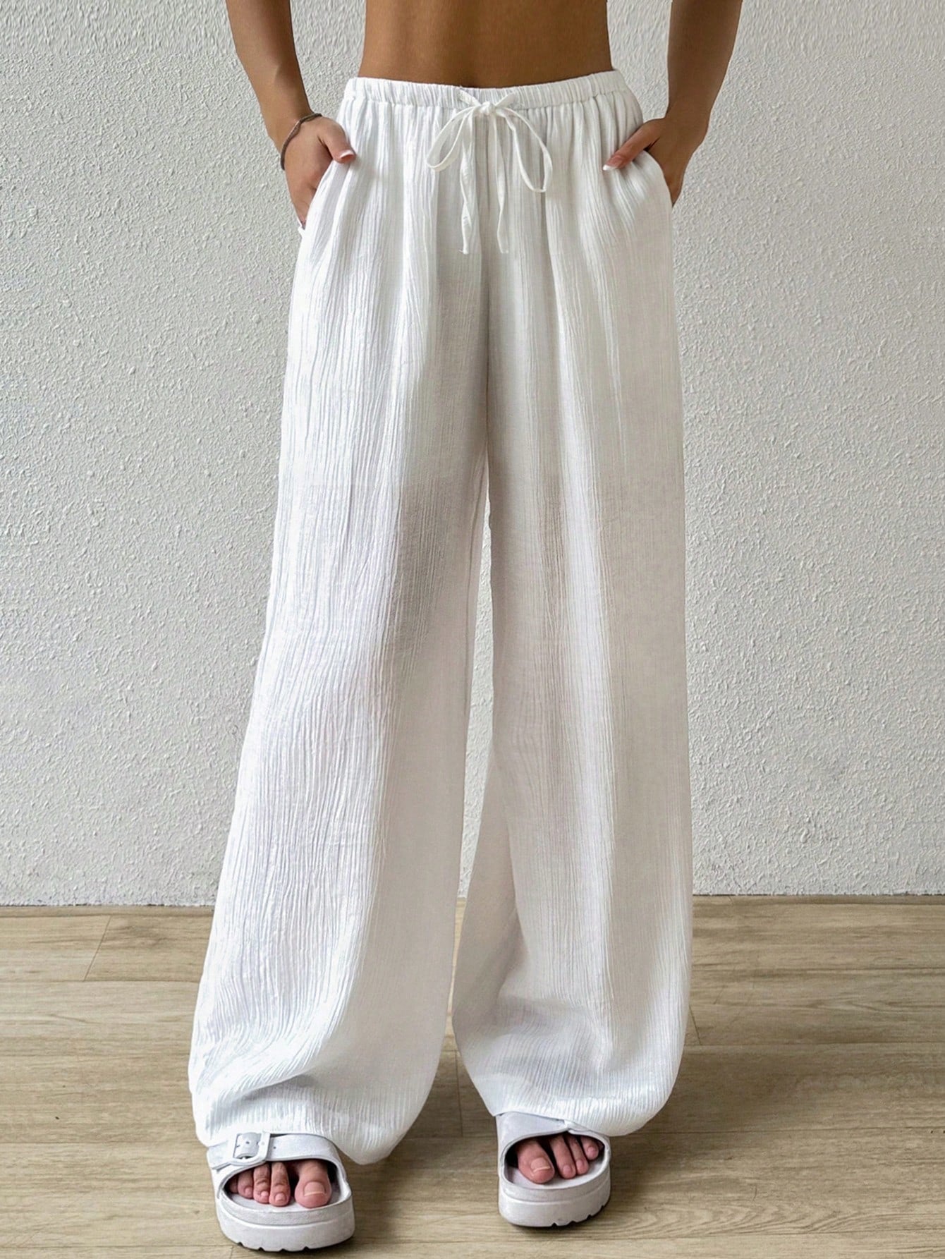 Pantalón transparente