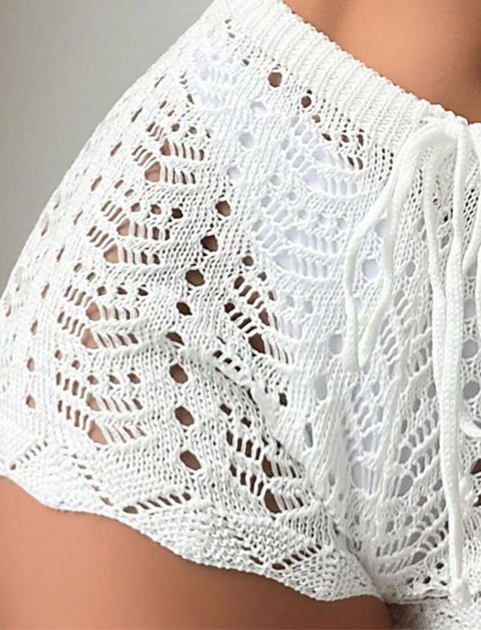 Short tejido de malla