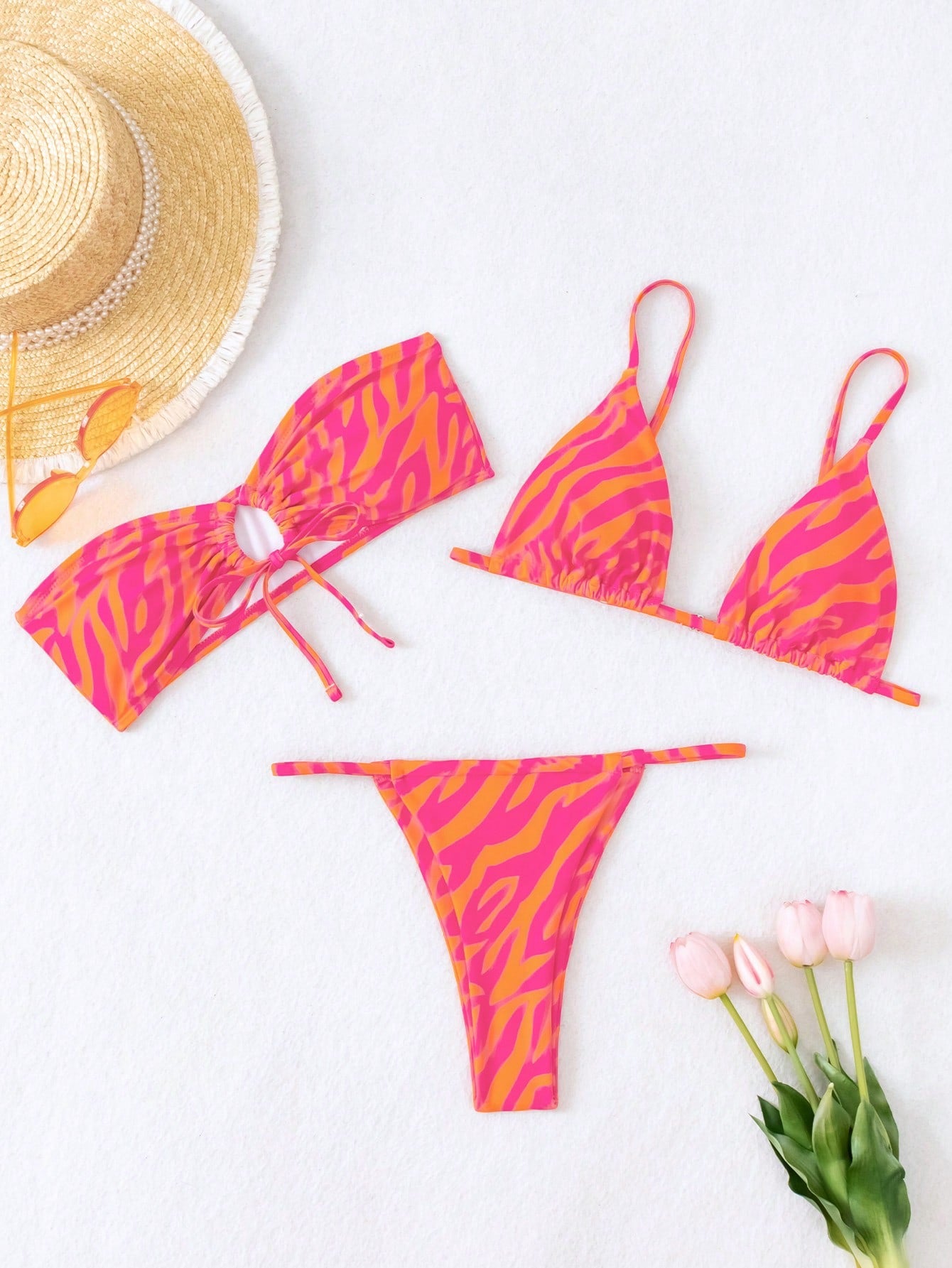 Conjunto Bikini de 3 piezas