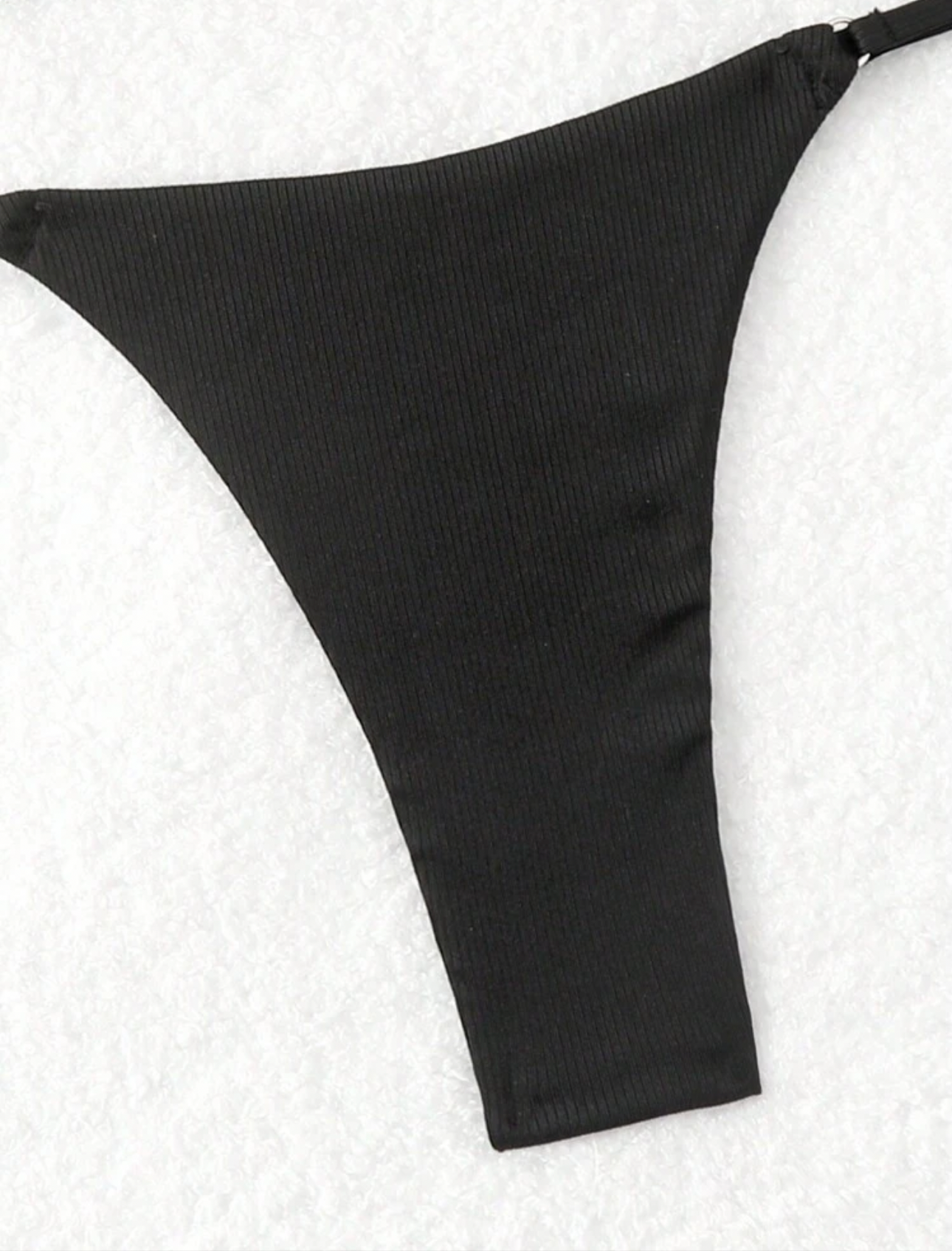 Bikini acanalado Semi hilo