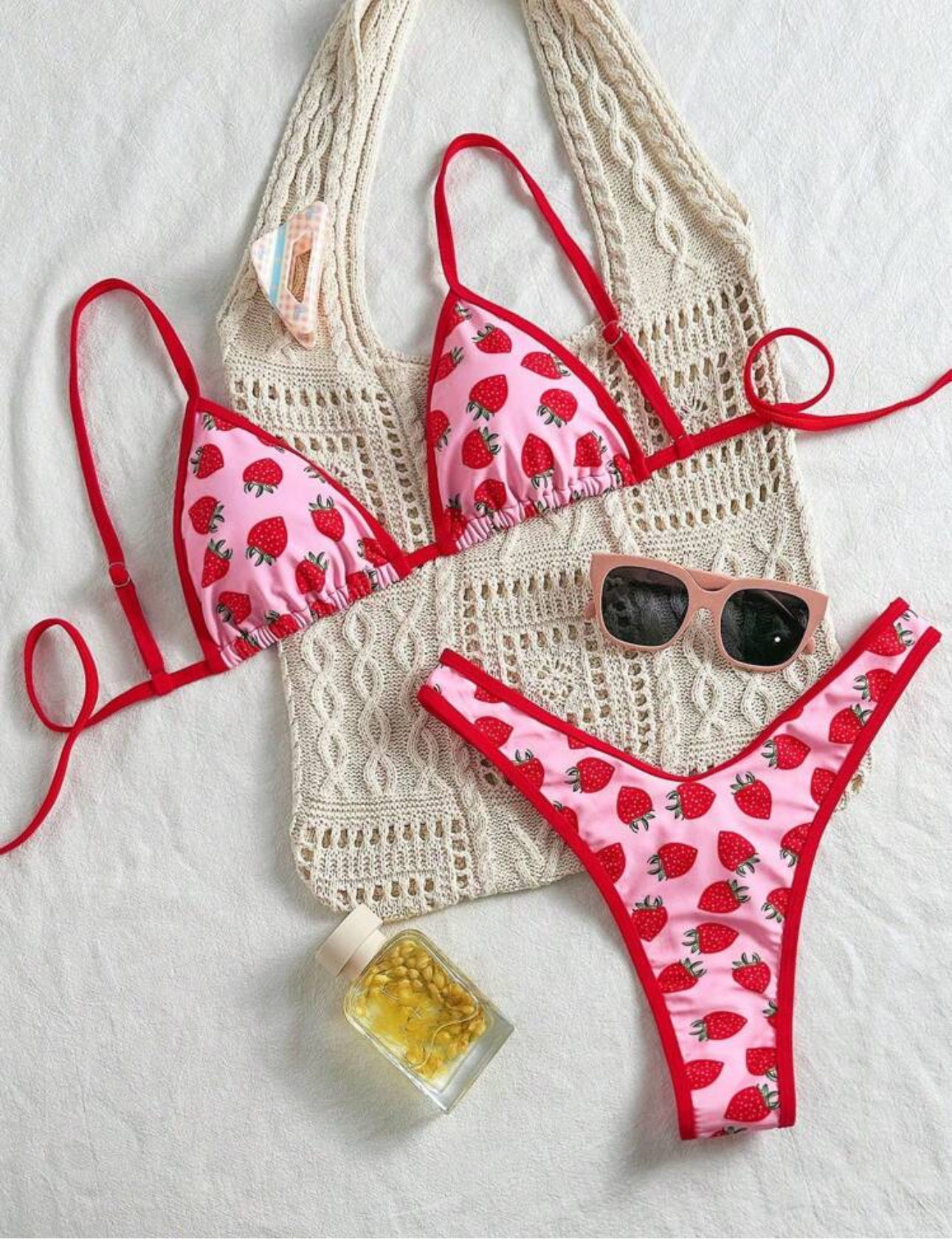 Bikini estampado Semi hilo