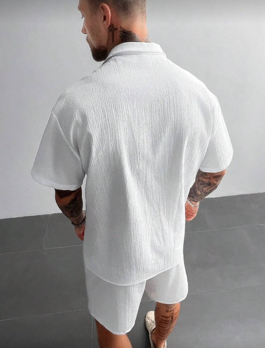 Conjunto masculino texturizado