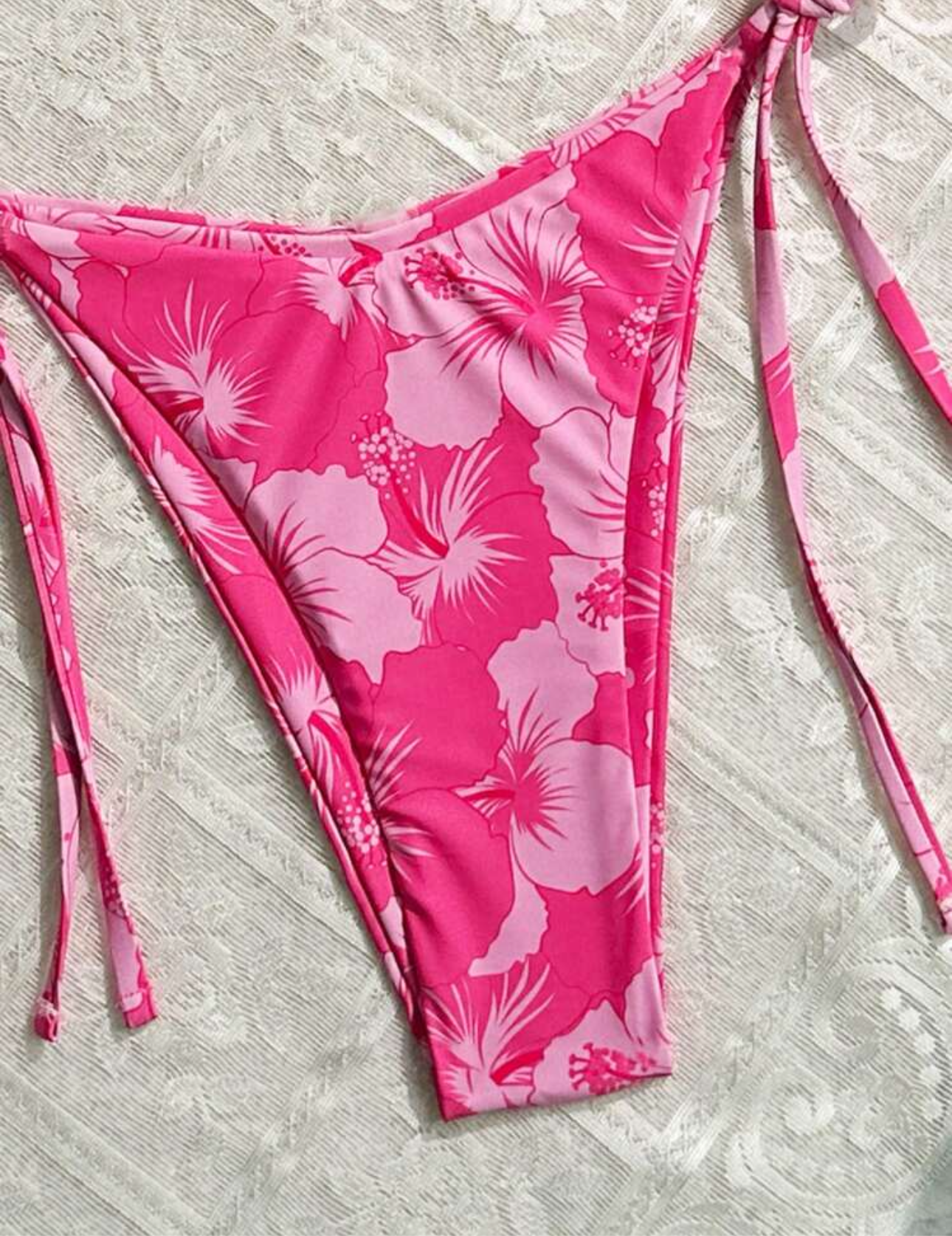 Bikini estampado ajustable
