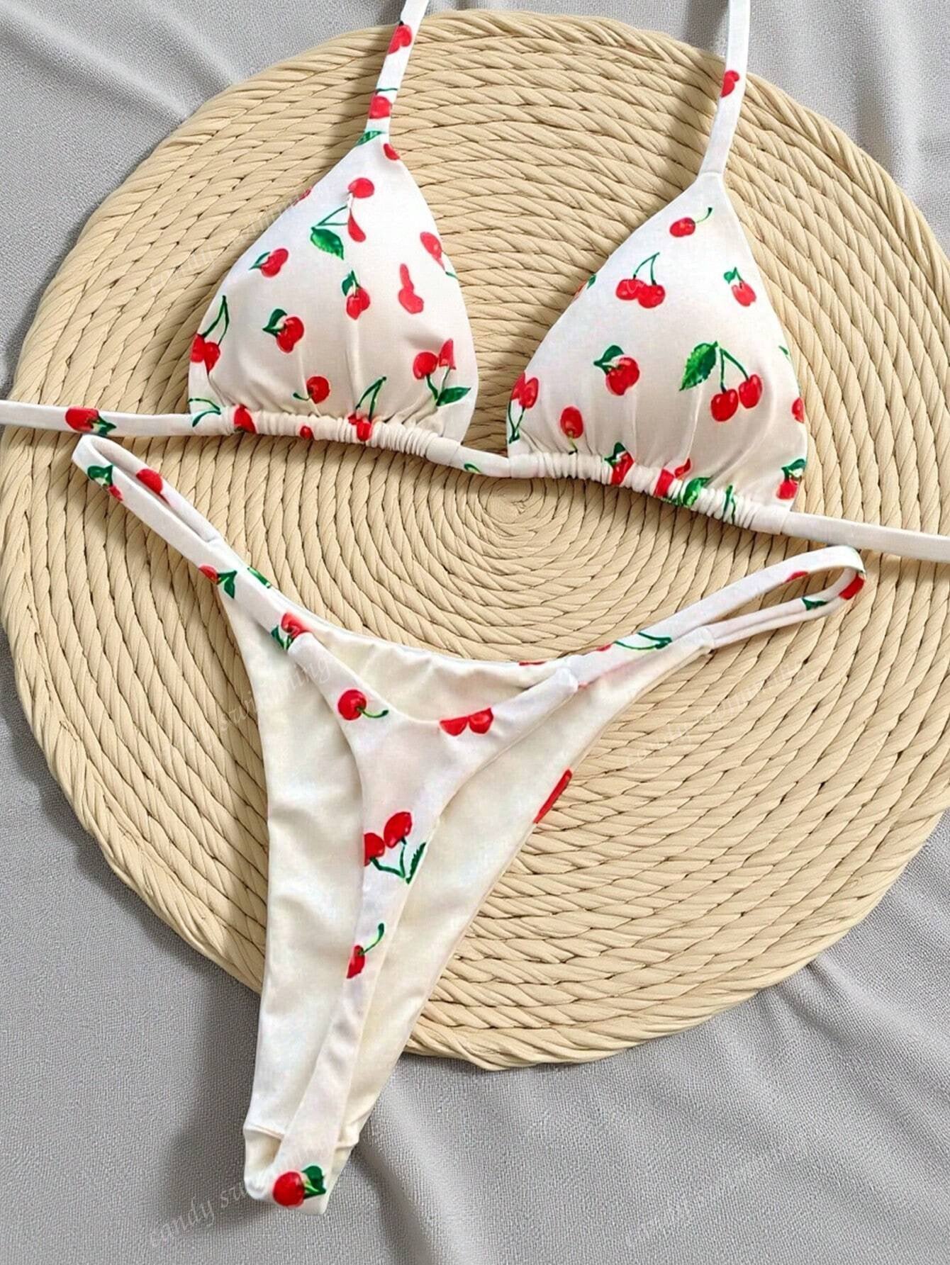 Bikini Semi hilo de cereza