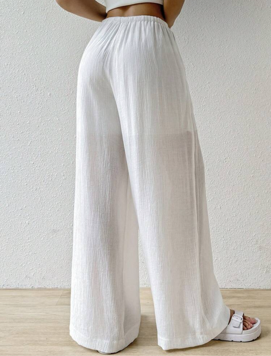 Pantalón transparente
