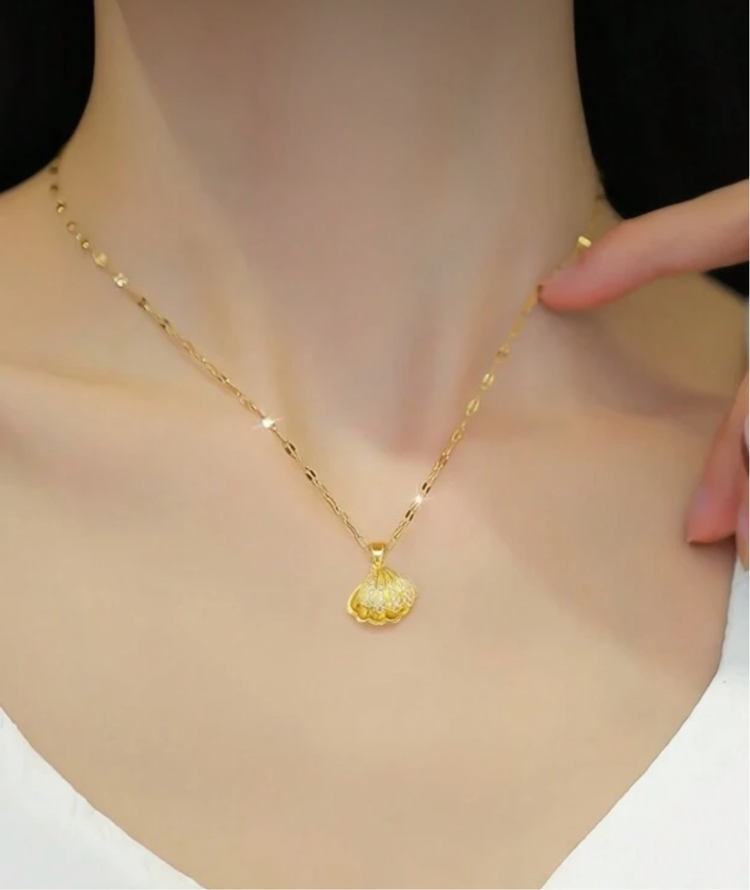 Collar de acero inoxidable