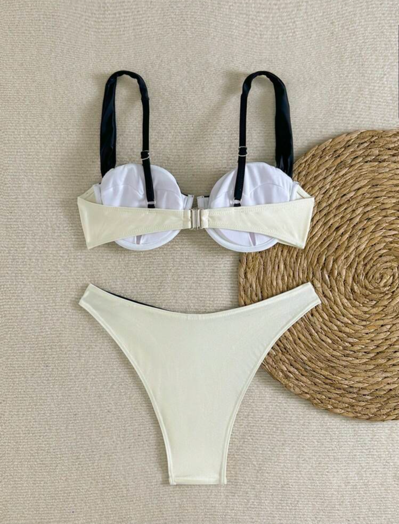 Bikini bi color con aro