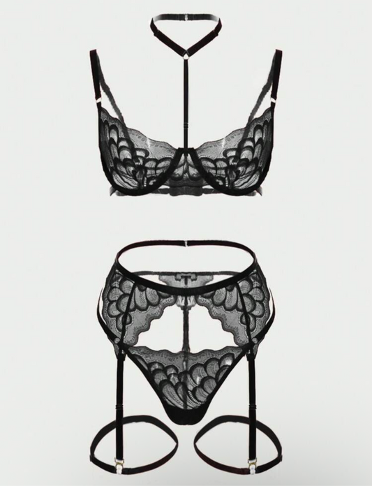 Lencería de 3 piezas