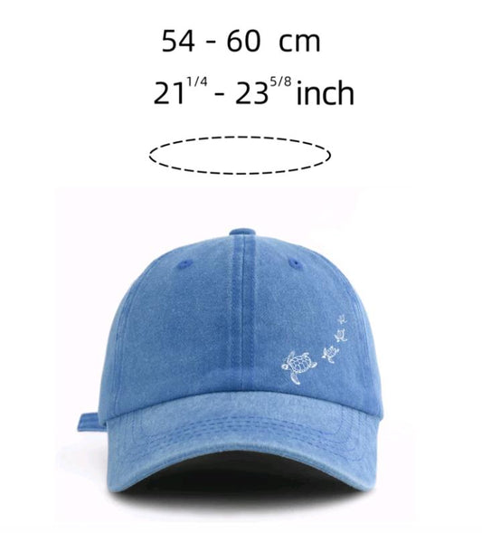 Gorra estampada de jean