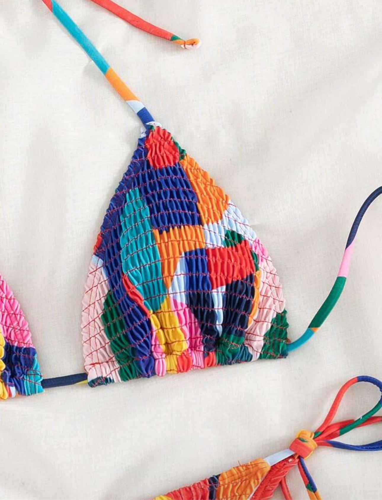 Bikini colorido ajustable