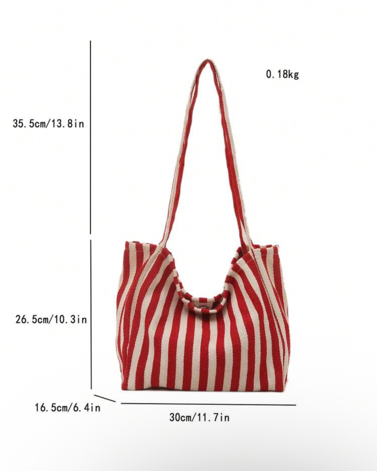 Bolso cartera de tela