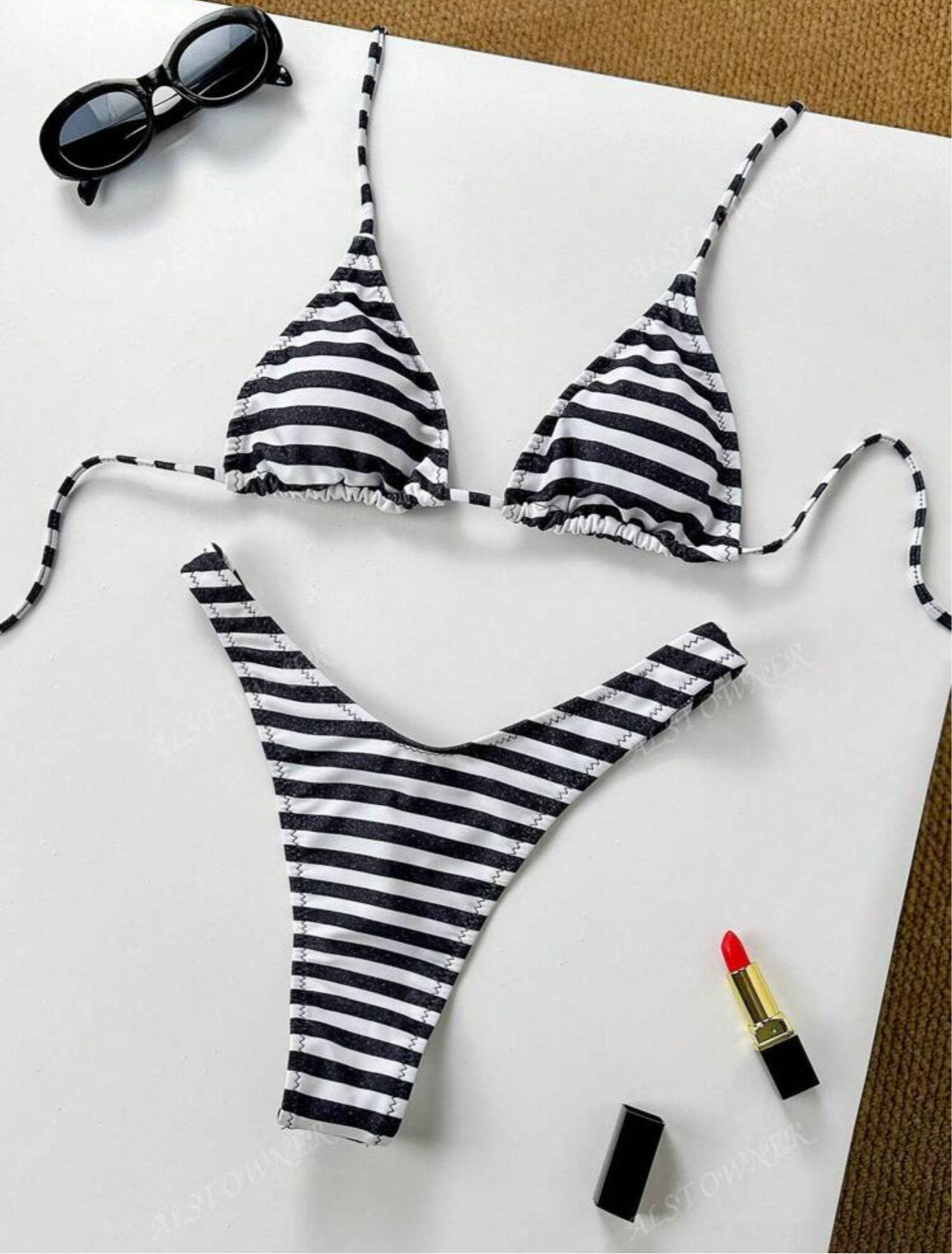 Bikini de rayas