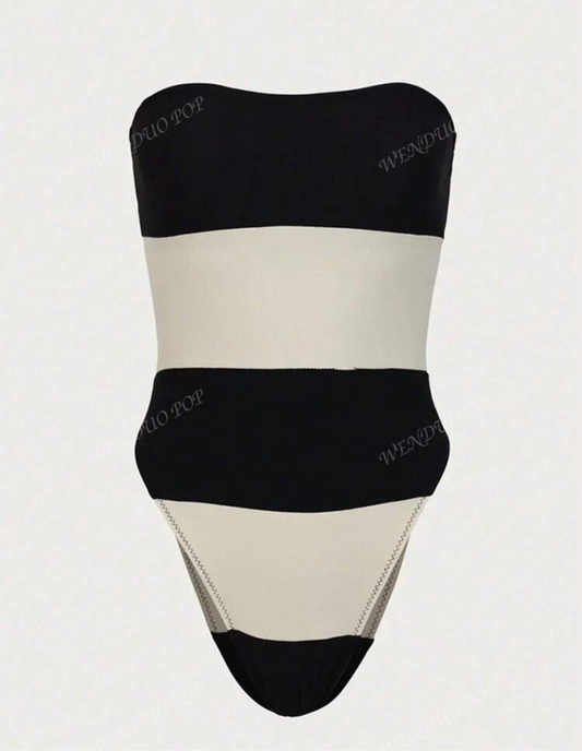 Tdb bi color de top Strapless