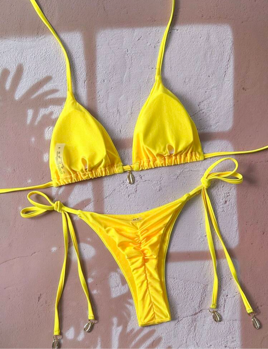 Bikini ajustable efecto Semi hilo