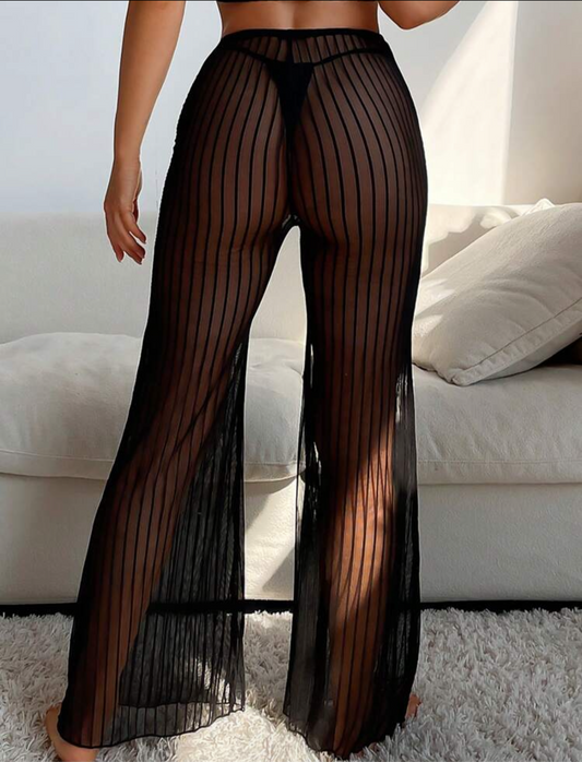 Pantalón transparente