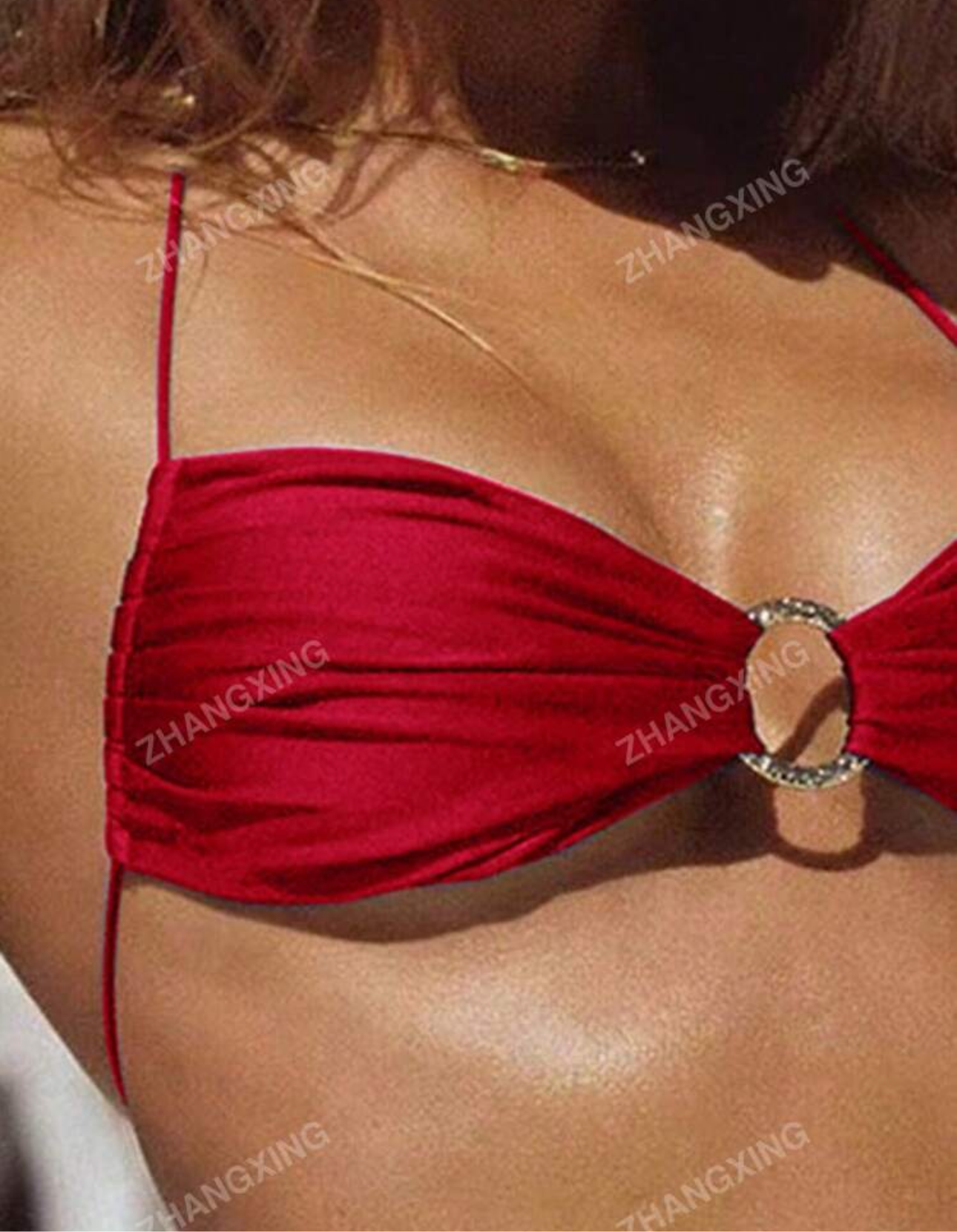 Bikini ajustable brillante
