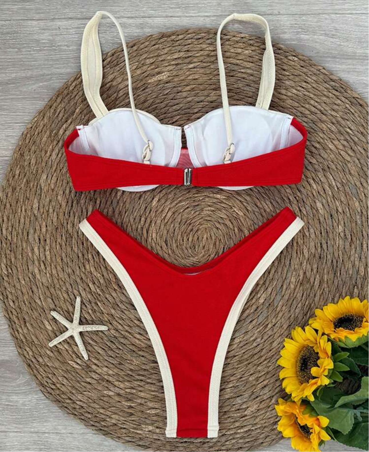 Bikini bi color Semi hilo