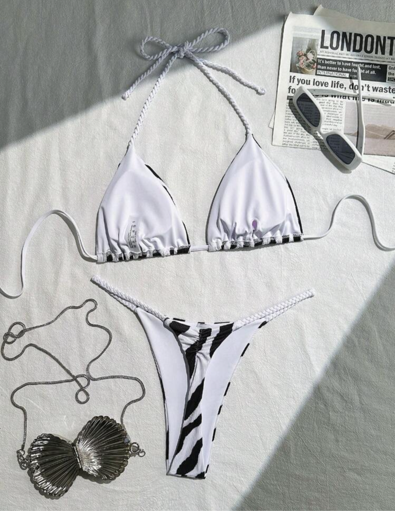 Bikini animal print hilo