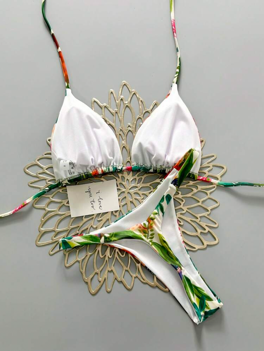 Bikini estampado hilo