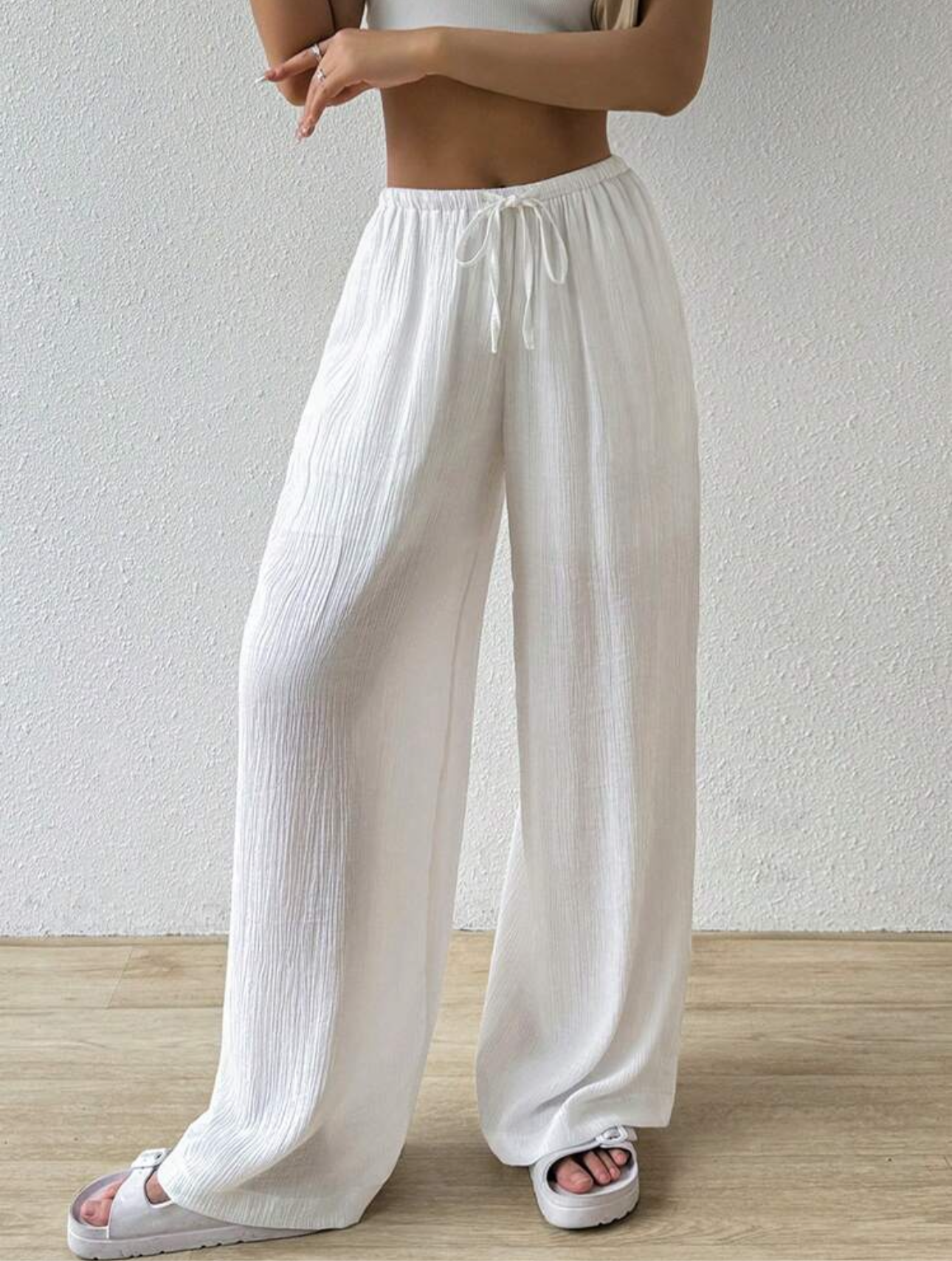 Pantalón transparente