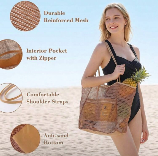 Bolso grande de malla