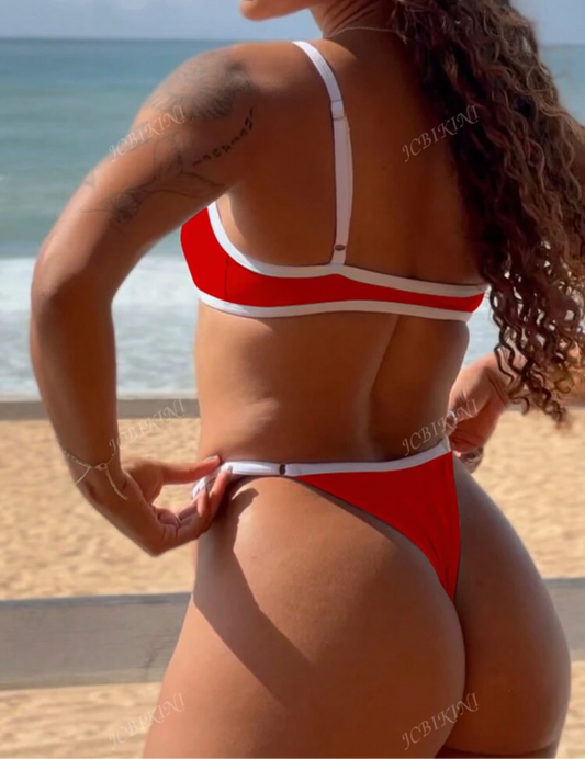 Bikini bi color Semi hilo