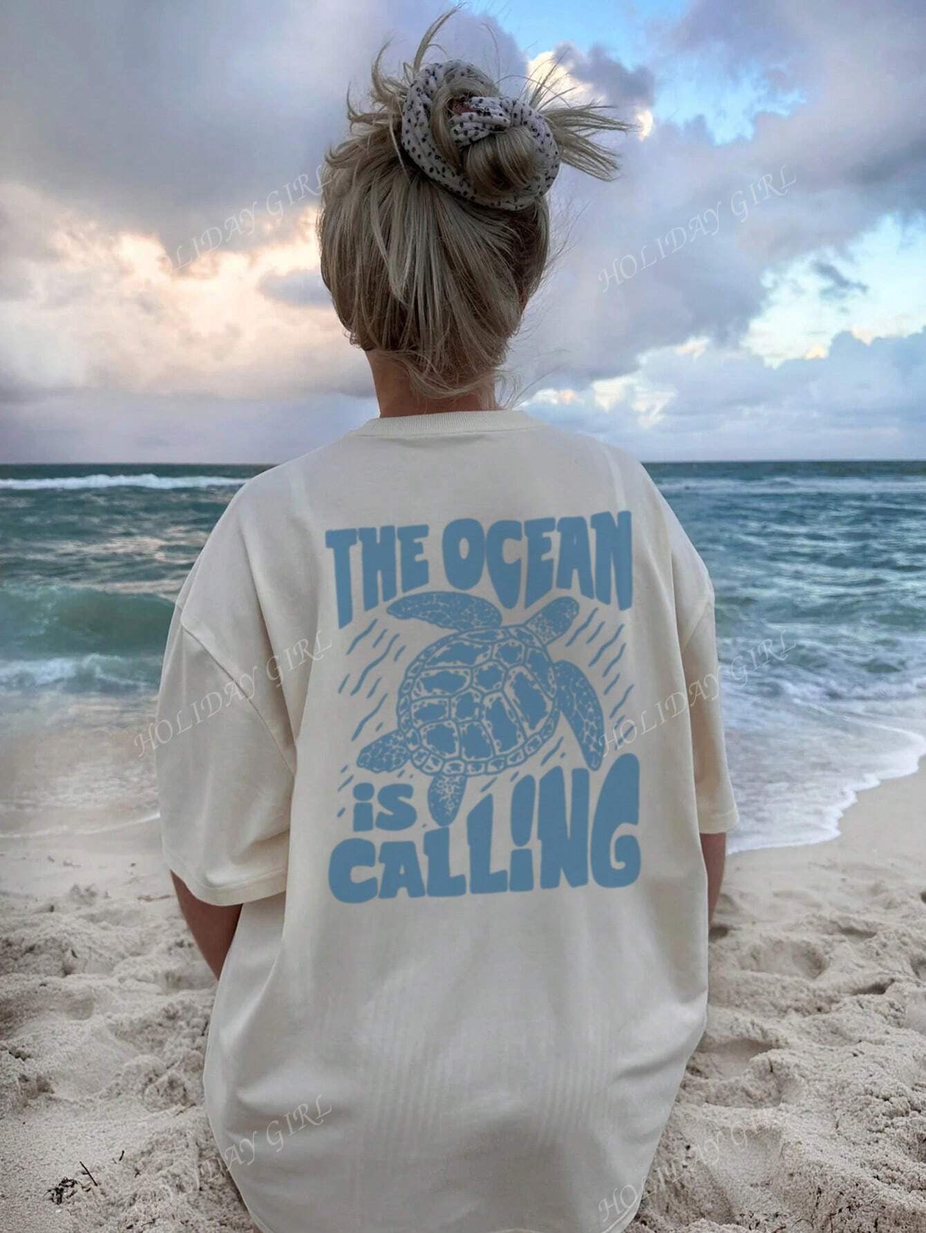 Camiseta Oversize estampada