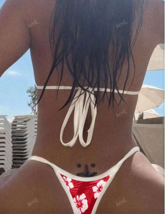 Mini Bikini Semi hilo estampado