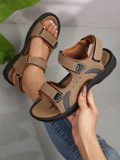 Sandalias casuales con cierre mágico