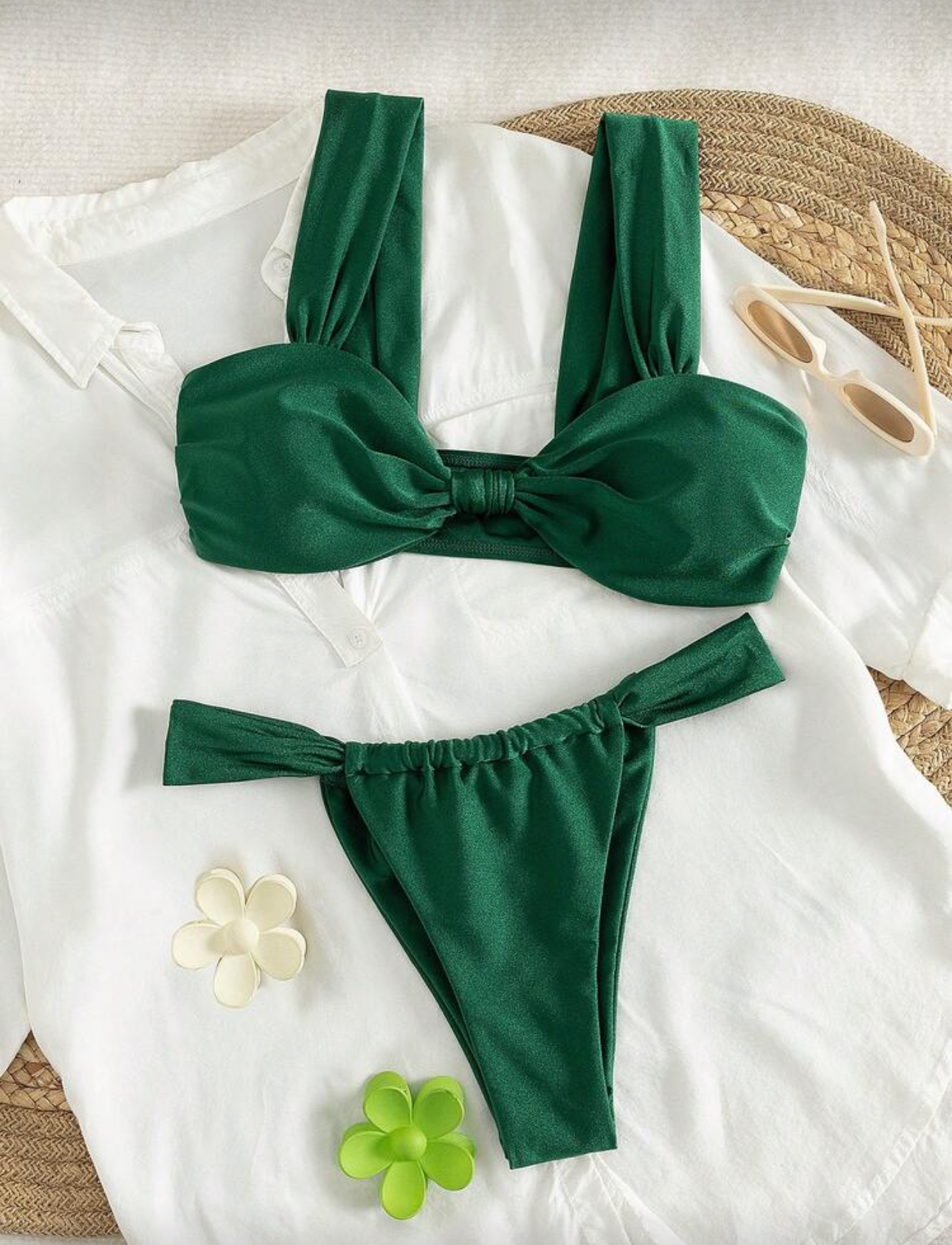 Bikini satén semi hilo