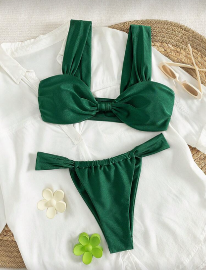 Bikini satén semi hilo