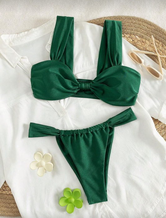 Bikini satén semi hilo