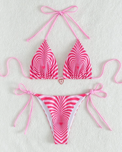 Bikini estampado ajustable