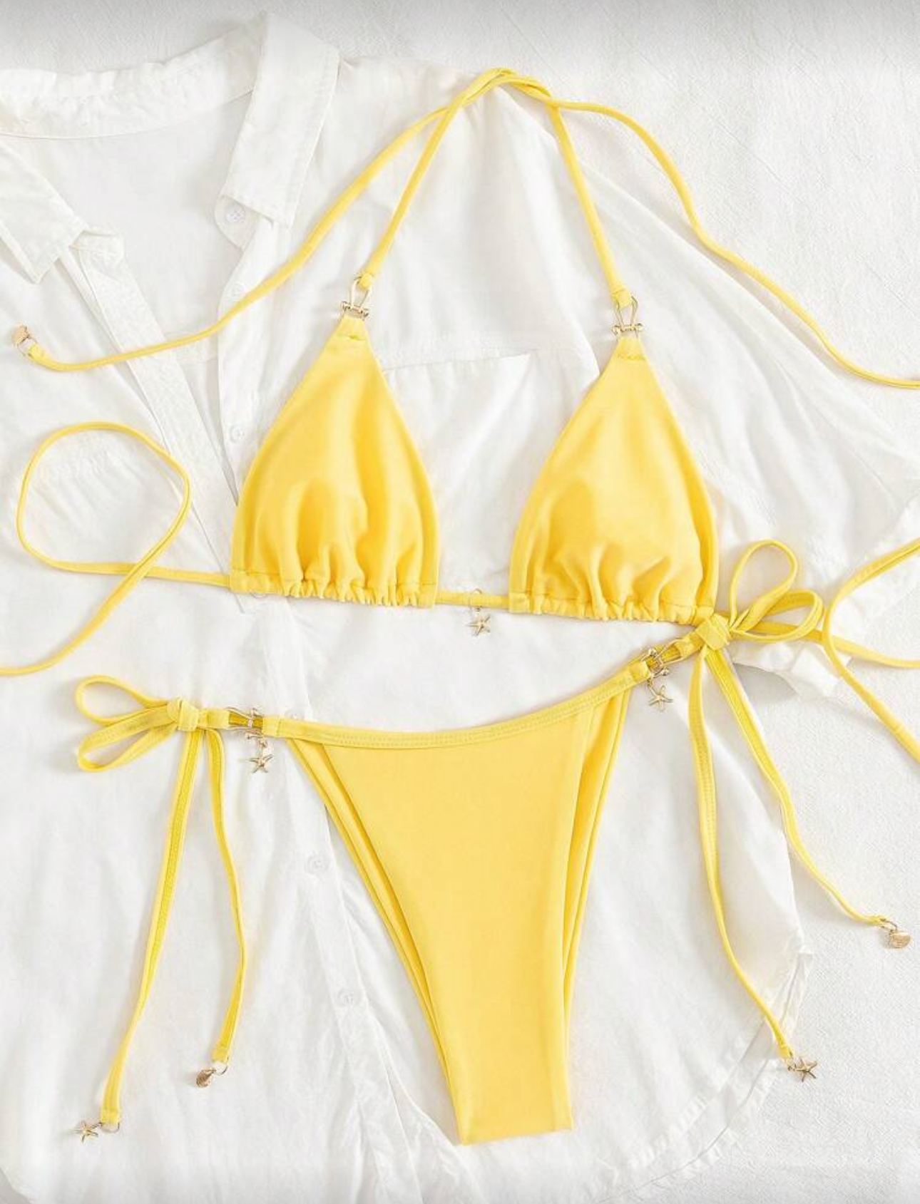 Mini Bikini ajustable con dijes