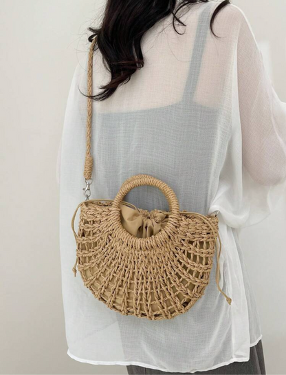 Cartera de paja