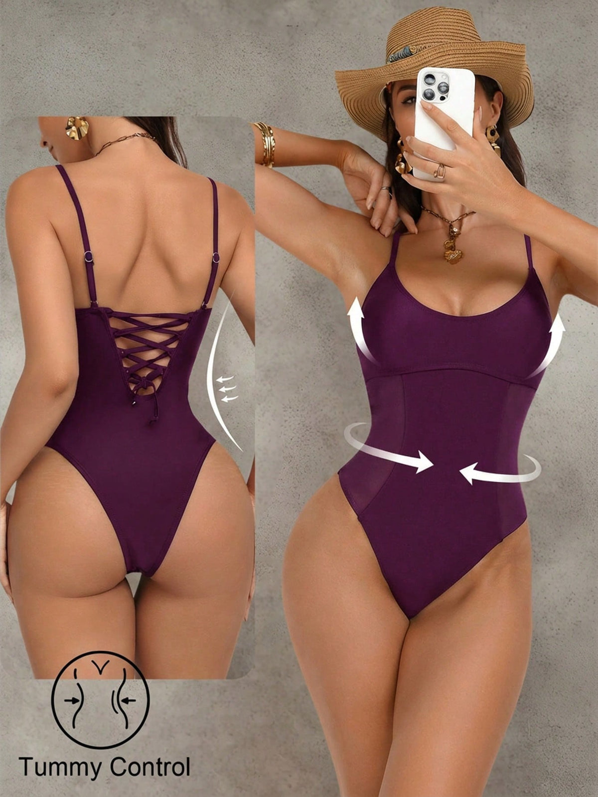 Tdb enterizo efecto faja
