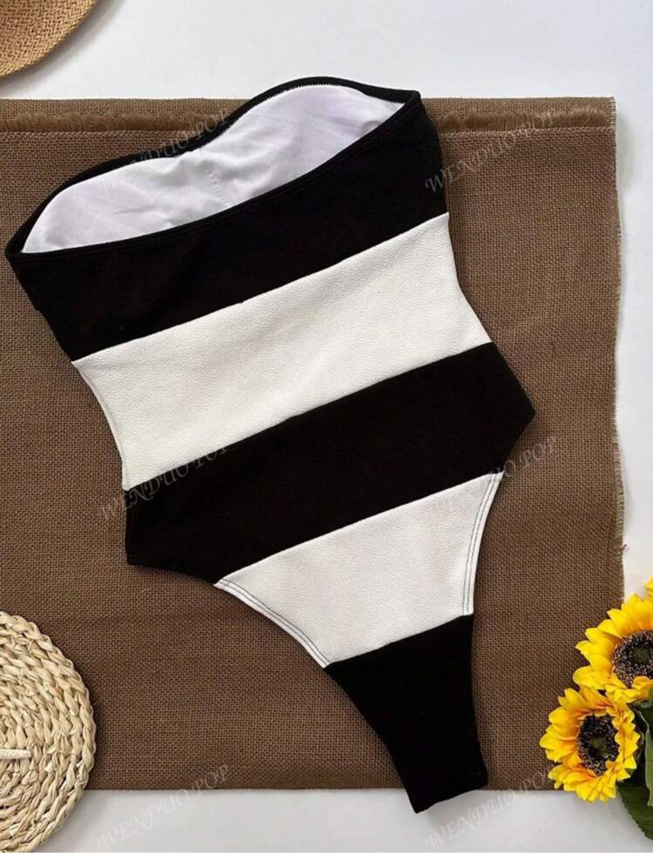 Tdb bi color de top Strapless