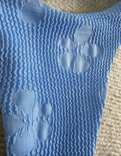 Bikini texturizado con aro