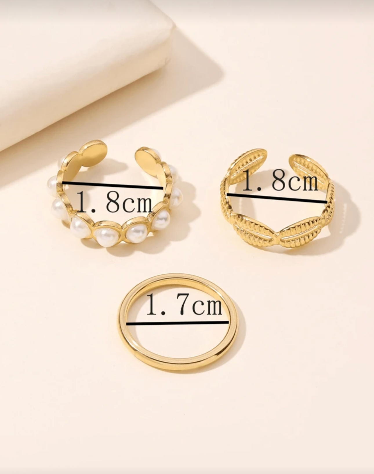 Anillos de acero inoxidable INDIVIDUAL