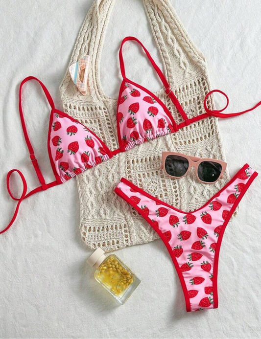 Bikini estampado Semi hilo