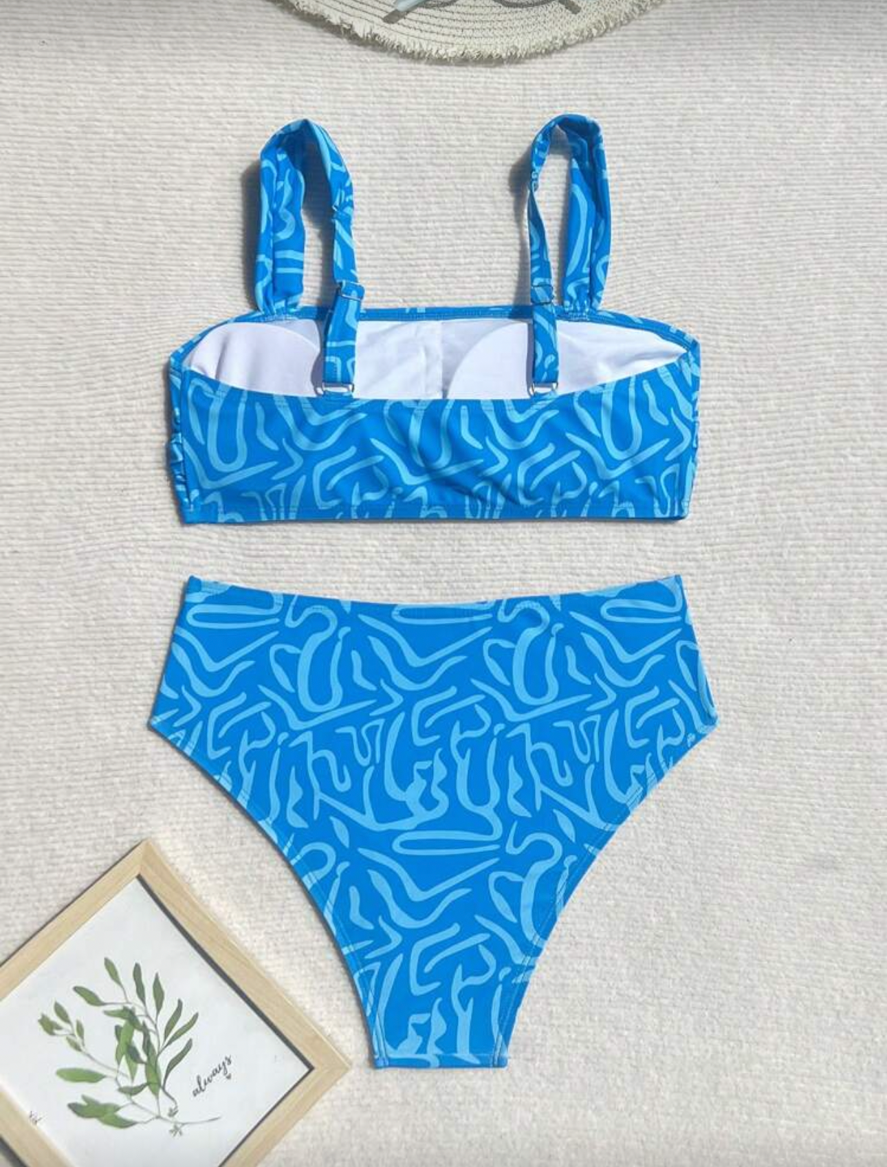Bikini Semi alto estampado