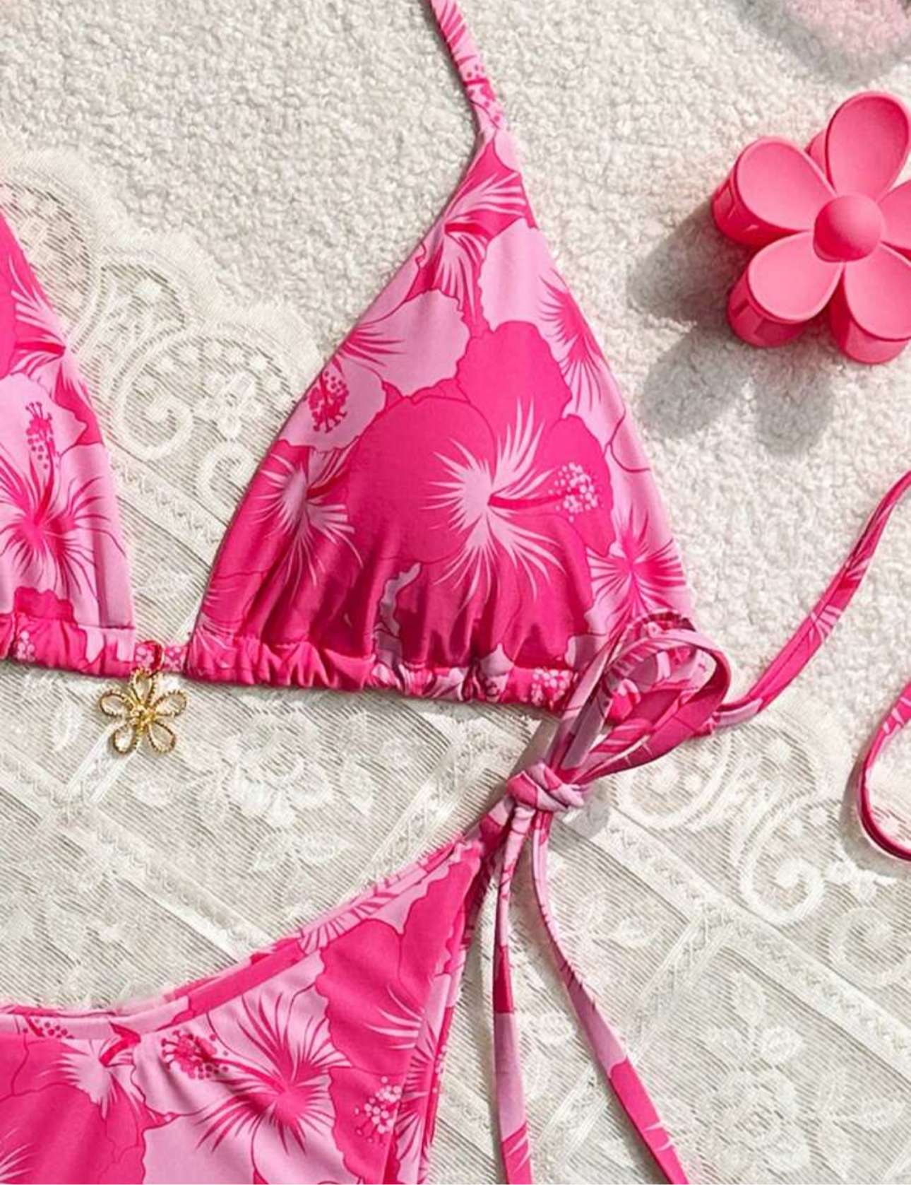 Bikini estampado ajustable