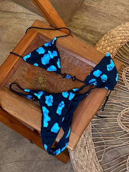 Bikini tie dye semi hilo