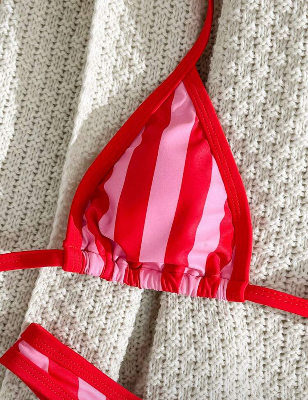 Bikini estampado rayas