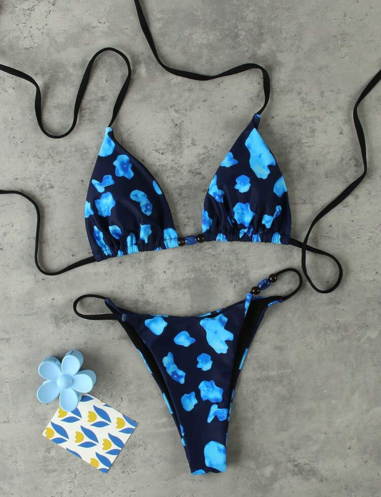 Bikini tie dye semi hilo