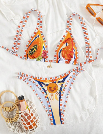 Bikini estampado