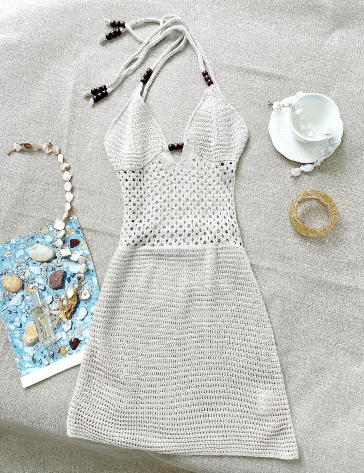 Vestido de malla