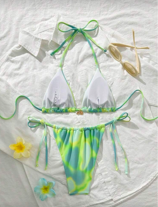 Bikini Tie dye ajustable