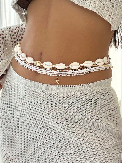 Set cadenas playeras de cintura