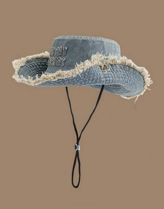 Sombrero vaquero de blue jean